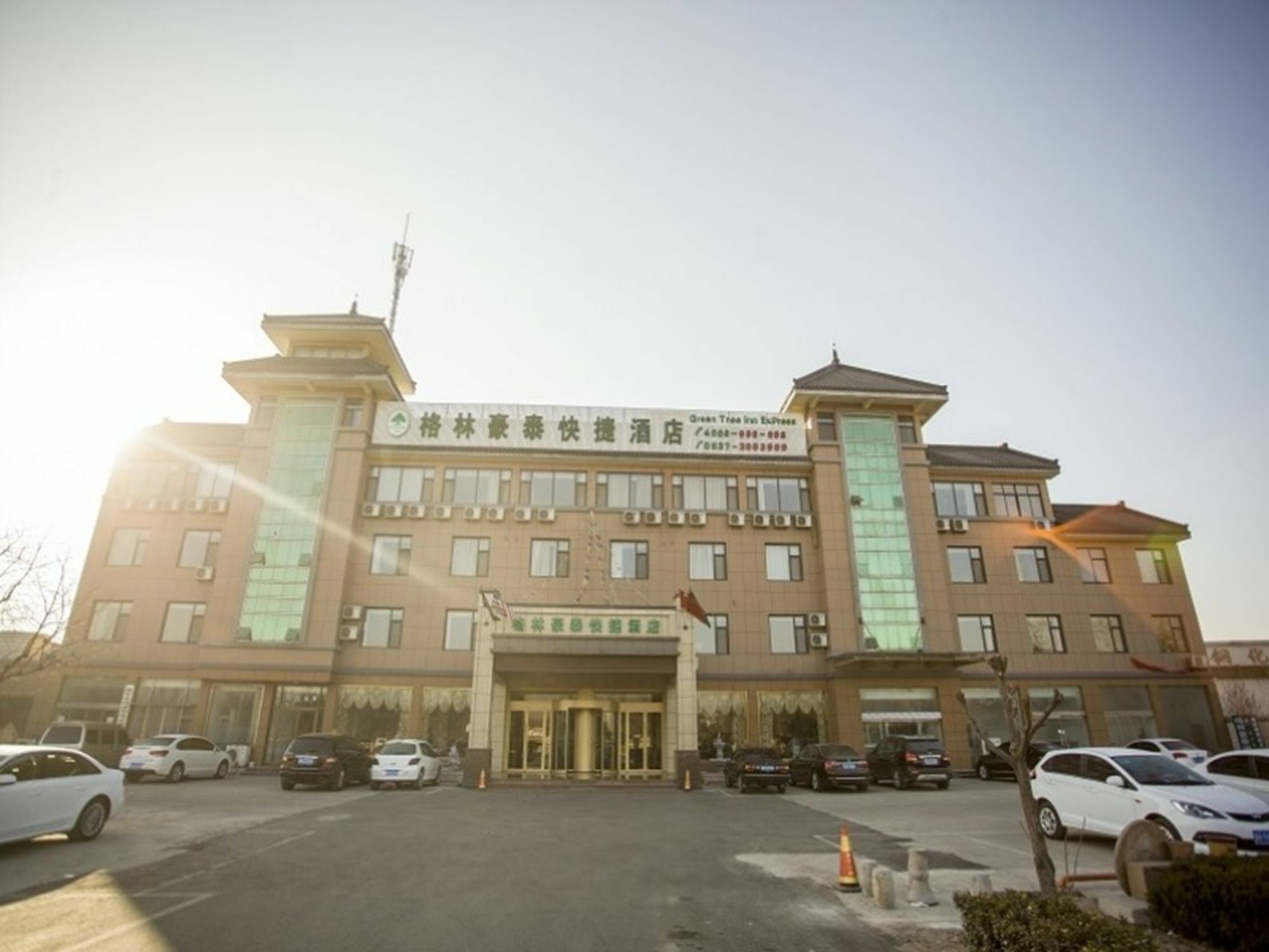 Greentree Inn Shandong Jining Qufu East Jingxuan Road Sankong Express Hotel Bagian luar foto