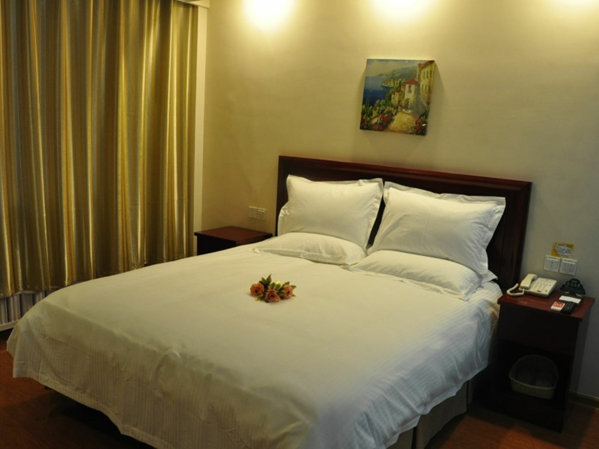Greentree Inn Shandong Jining Qufu East Jingxuan Road Sankong Express Hotel Bagian luar foto